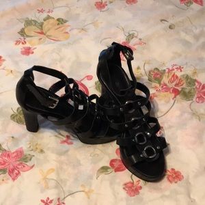 RALPH LAUREN STRAPPY HEELS